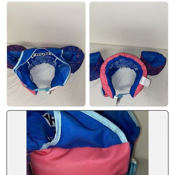 Speedo Child Flotation Device 30-50 lbs. Octopus Life Jacket Pink US Coast Guard - Picture 2 of 7